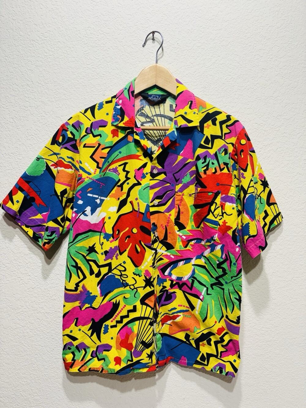 Woolrich Vintage 80s Zany Shirt Authentic Small